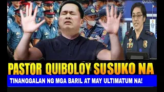 👉Breaking News! Pastor Quiboloy Susuko na daw! Mga baril binawi na ng PNP