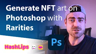 Generate NFT art on Photoshop with Rarities