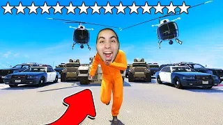 RIESCI A SCAPPARE DA 15 STELLE SU GTA5??