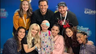 We met the cast of Descendants 3 at the Disney Channel Fan Fest!!