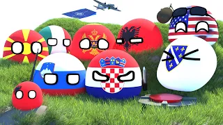 Pov: You're Yugoslavia in 90s || 3D Countryballs Animation