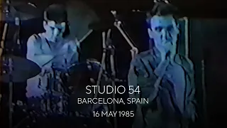 The Smiths - Live at Studio 54, Barcelona, Spain - 16 May 1985 • 4K