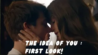 Anne Hathaway and Nicholas Galitzine in seductive first look : The Idea of You!