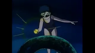 Mitsume ga Tooru Underwater Scene