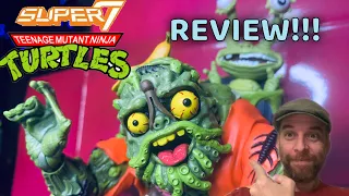He's huge!! SUPER7 TMNT MUCKMAN and JOE EYEBALL review!! (And yes, that's what she said...)