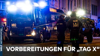 LINA E. & TAG X: Polizei bereitet sich auf Großeinsatz vor - Ausschreitungen in Leipzig befürchtet
