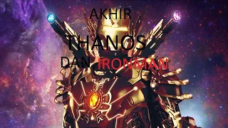 akhir thanos dan Iron man  endgame