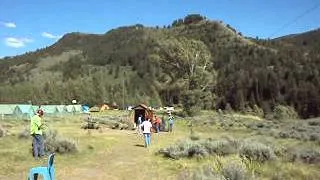 BSA Teton High Adventure Base COPE Course Zip Line