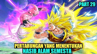 Kerasnya pertarungan Saiya melawan Iblis terkejam alam semesta - dbz buu saga part 29