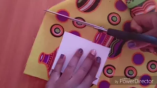 How to make ankara/kitenge wall decor, easiest wall decor DIY