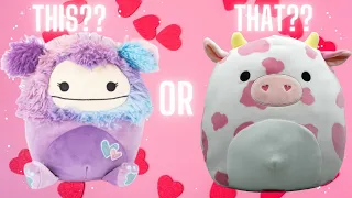 This or That💘[Squishmallow VALENTINES Edition] #squishmallows #thisorthat #cute