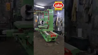 KARAM Horizontal Boring Machine with Extended Bed.