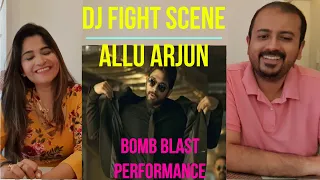 DJ Intro Fight Scene Reaction | Allu Arjun 😯😯😯