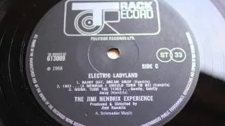 Jimi Hendrix Electric Ladyland 1st UK Blue Text Track Watchtower