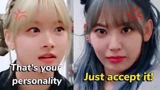 Sakura got angry after being scolded by Chaewon and Eunchae.