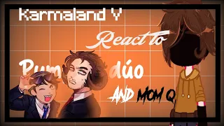 🍁Algunos de Karmaland V reacciona a C!Quackity y al Pumpkin dúo🍁 💫Glichy💫 🍄/GN/🍄