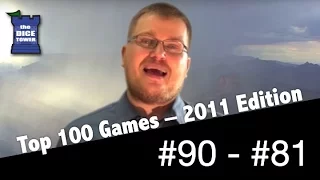 2011: Top 100 Games of All Time: Tom Vasel: # 90 - # 81