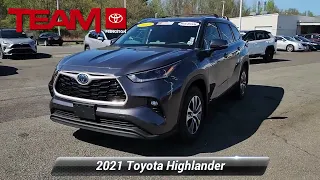 Used 2021 Toyota Highlander Hybrid XLE, Lawrenceville, NJ N1573A