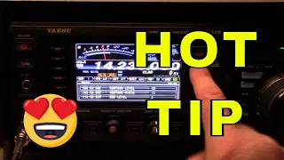 PRO-TIP for Yaesu HF rig owners - TRY THIS!