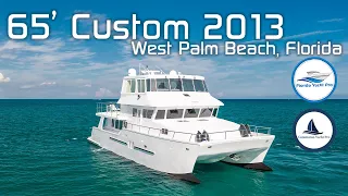 Custom Power Catamaran in Palm Beach Asking $2.9 Million