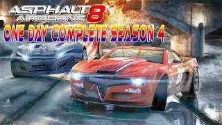 Asphalt 8 Season 4 New Car MAX PRO - One Day Complete Season 4