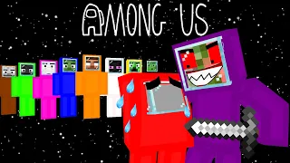 Monster School : AMONG US CHALLENGE PART 1 - Minecraft Animation