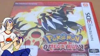 Pokemon Omega Ruby 3DS Unboxing