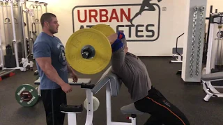 Giant set for TRICEPS, May 2018, Urban Athletes Gym Cologne Germany