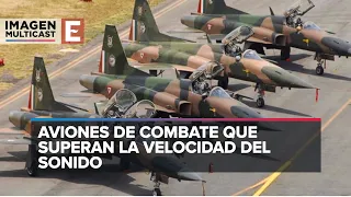 Pilotos supersónicos surcarán el cielo mexicano en el desfile por la Independencia