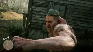 RDR2 - Don't Mess with the Banjo Mutant of Butcher Creek - Hilarious Battle Unfolds!