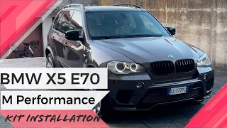 BMW X5 E70 M Performances Kit Installation/установка