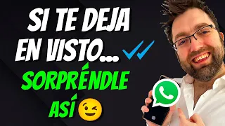 ¿Cómo actuar cuando TE DEJA EN VISTO, está en línea y no te responde? | ESTO NO SE LO ESPERA 🤯