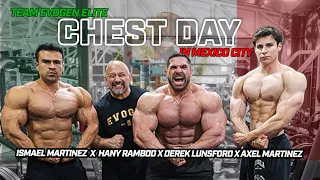 EVOGEN ELITE Invades Mexico City with an FST-7 Chest Day