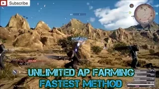 Final Fantasy XV: Unlimited AP farming ( fastest method )