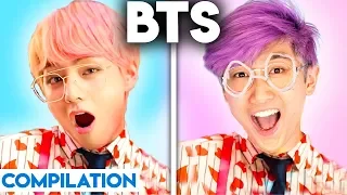 K-POP WITH ZERO BUDGET! (BEST OF BTS COMPILATION BY LANKYBOX)