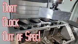 Bad LS SHP block machining from Dart - Always check any aftermarket parts!