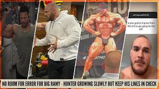 Hunter Labrada's awesome guest posing+Nick Walker wants to be 10lbs heavier+Big Ramy putting in work