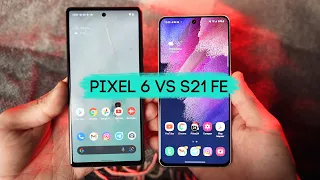 Google Pixel 6 спустя месяц и сравнение с Samsung S21 FE