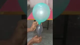 🎈 Blow up a Balloon with a Plastic Bottle #shorts #viral #experiment #trending
