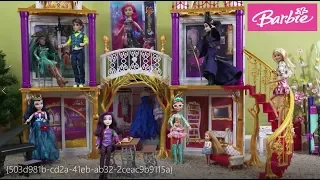 Barbie Visit Descendants in Auradon Prep School Story with Barbie and Ken, Descendants Mal and Evie