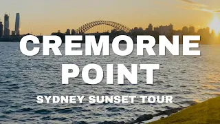 Cremorne Point / Sydney Sunset Tour / 4K #Sydney #australia #walk