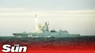 Russia test fires Zircon hypersonic missiles in Barents Sea