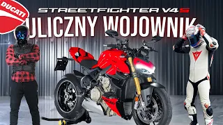 Ducati StreetFighter V4S - 208KM w "Golasie", którego (nie)trzeba się BAĆ!? Test PL