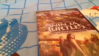 Unboxing Teenage mutant ninja turtles out of the shadows 2 disc DVD