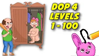 Dop 4 : Draw One Part | All Levels | Level 1-100 [DOP 4 Answers ] Gameplay