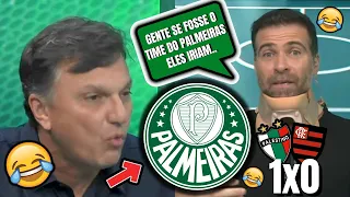 RAPAZ!⚠️ PILHADO E MAURO CESAR DETONAM FLAMENGO PELA DERROTA PARA PALESTINO E ELOGIAM PALMEIRAS!