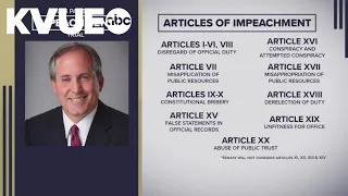 Ken Paxton impeachment trial: Breaking down the trial procedures and protocols | KVUE