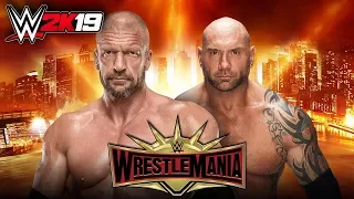 WWE 2K19 - WRESTLEMANIA 35: Batista vs Triple H