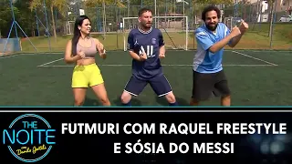 FutMuri com Murilo Couto, Raquel Freestyle e Sósia do Messi | The Noite (22/05/23)