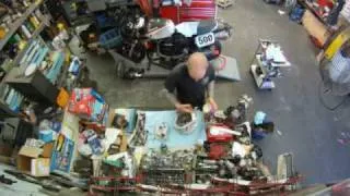 Moto Guzzi Engine and Gearbox Build, stop motion video